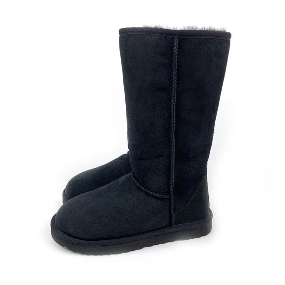 UGG Shoes - UGG Classic Tall Black Sheepskin Boots AUTHENTIC!